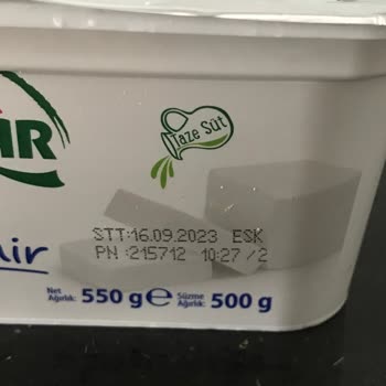 Pınar Süzme Peynir Son Kullanımı Geçmeden Bozuldu