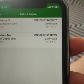 Vodafone Afaki Gelen Fatura