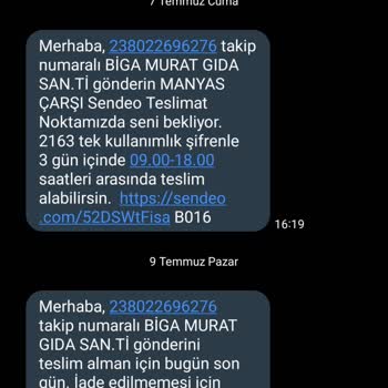 Sendeo Kargom Alakasız Bir Şekilde Başka Yerde Bekliyor