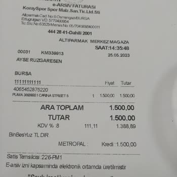 Koray Spor'dan Aldığım Puma Ayakkabı 1 Haftada Soyulmaya Başladı.