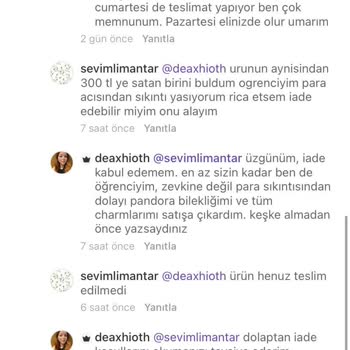 Trendyol Express İle Gönderdiğim Ürün İade Edildi Ama Bana Tazminat Ödenmedi