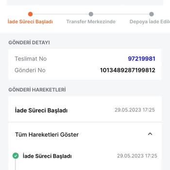 Trendyol Express İle Gönderdiğim Ürün İade Edildi Ama Bana Tazminat Ödenmedi