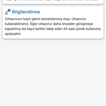 BTK (Bilgi Teknolojileri ve İletişim Kurumu) Telefonumun Pasaport Kaydını Yaptırdım Ama Şimdi 'Servis Yok' Sorunu Yaşıyorum