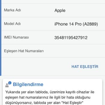 BTK Cihazım Kayıt Sonrası Şebeke Yok Servis Yok