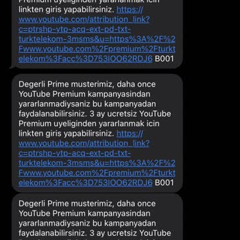 Türk Telekom Ücretsiz Youtube.com Premium Vereceğini Söyleyip Vermedi.