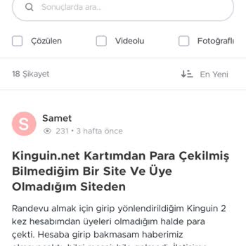 Kinguin.net Kartımdan 5400 TL Çekildi Dolandırıla