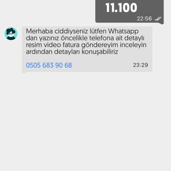 Sahibinden'e Öneri Şikayet