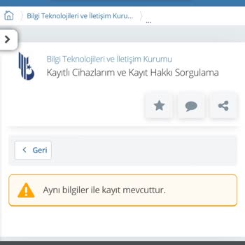 BTK (Bilgi Teknolojileri ve İletişim Kurumu) IMEI Kaydı Yapamıyorum, Hattım Çalışmıyor