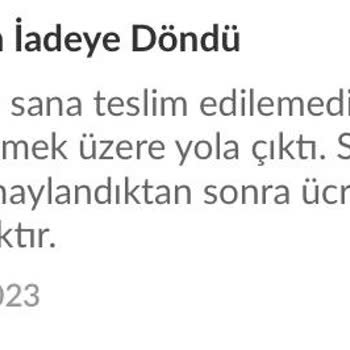 Trendyol Ürün Göndermedi Paramı İade Etmiyor