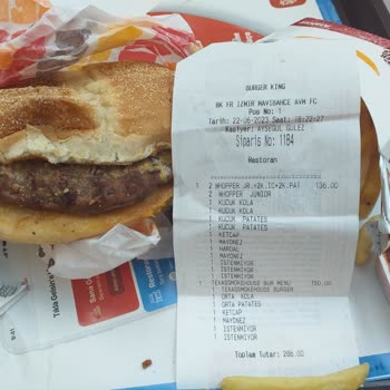 Burger King Burger Resim Ve Servis Aldatmacası