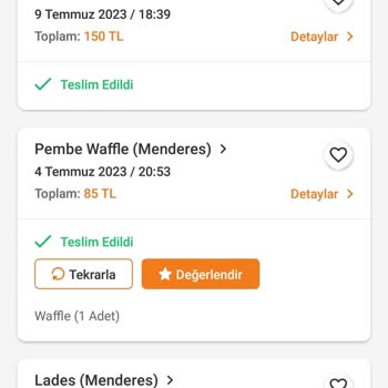 Trendyol Yemek Sipariş Problemi