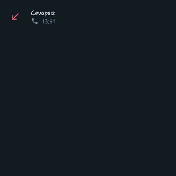 WhatsApp Bilinmeyen Arama
