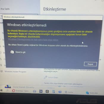 Pinti Store Windows 10 Pro Lisans Anahtarı Aldım, Yanıltıldım