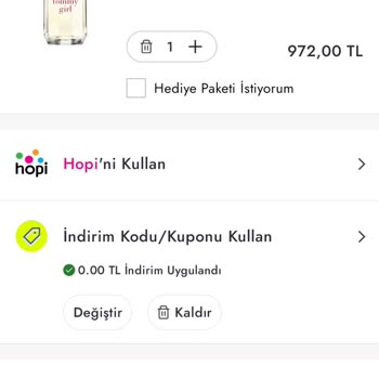 Boyner Sepette Net %20 İndirim Olmuyor