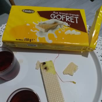 BİM'den Alınan Centro Gofretin İçinden Yabancı Cisim Çıktı