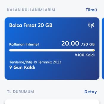 Turkcell Hattımda Yüklü İnterneti Kullanamıyorum