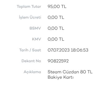 Tosla’dan Aldığım Steam E-pin Gelmedi.