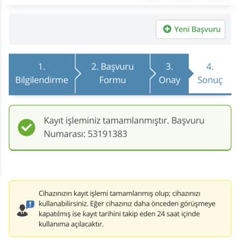BTK (Bilgi Teknolojileri ve İletişim Kurumu) Yurt Dışı Cihazımı Kaydettirmeme Rağmen Kapandı