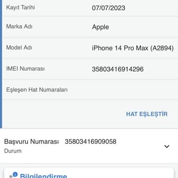 iPhone Yurt Dışından Aldığım Telefonun Servis Yok Ve Hat Eşleştirme Sorunu