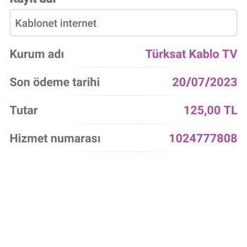 Kablo Net Usulsüz Para Talebi