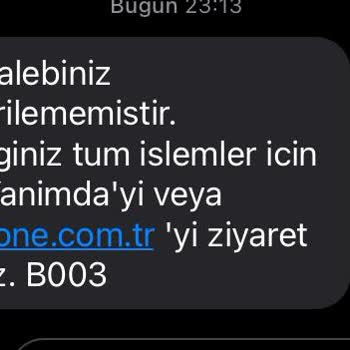 Vodafone Faturama Yansıyan Kullanım Dışı Ücretlendirme