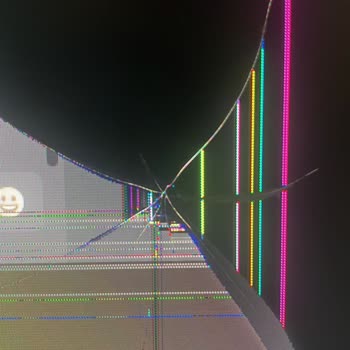 AOC Europe Aoc 24G2SAE Adlı Monitörde Darbe Olmamasına Karşın İç Panelde Kırık