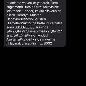 Trendyol Yemek Bayat Teslim Edildi.