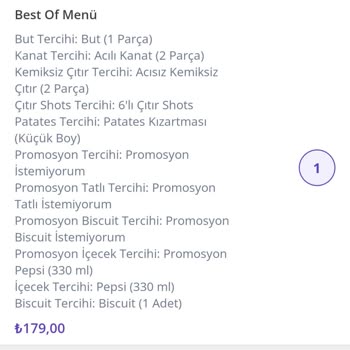 KFC Siparişim 3. Defa Eksik Geldi