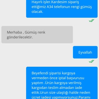 Çiçek Sepeti Ücret İadesi Yapmıyor. Zorla Mal Satılır Mı