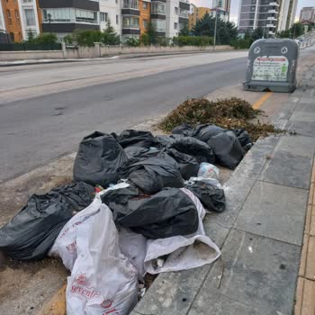 Etimesgut Belediyesi Çöplerin Zamanında Toplanmaması