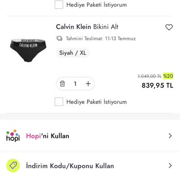 Boyner İndirim Kuponu Sorunu