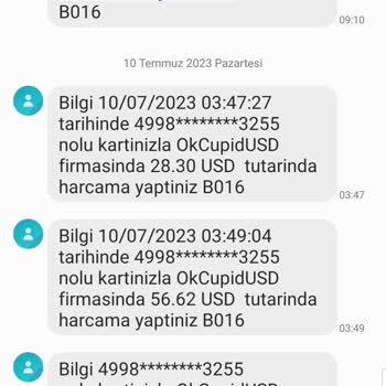 Okcupid Para İadesi Talebi