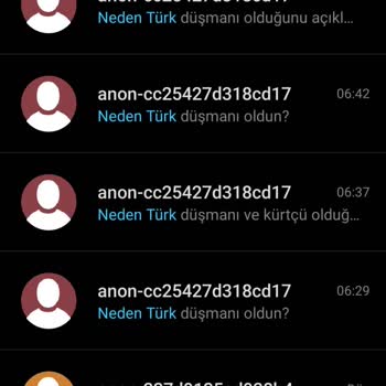 Connected2.me C2de Türk Düşmanı Olduğumu İddia Eden Hayatsız Oe