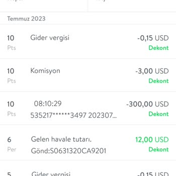 TEB Anlaşmalı Bank Of America Para Çekiminde Komisyon Alması