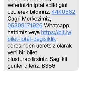 Obilet 9:00 Seferi İçin Alınan Bilet 10:00 Seferi Olduğu İddia Ediliyor