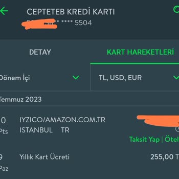 TEB Bankası Kart Ücreti