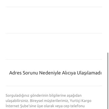 Yurtiçi Kargo, 901079236547 Numaralı Gönderimi Teslim Etmedi