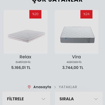 İşbir Yatak Www.isbiryatak.com Sitesinin Fiyat Aldatmacası