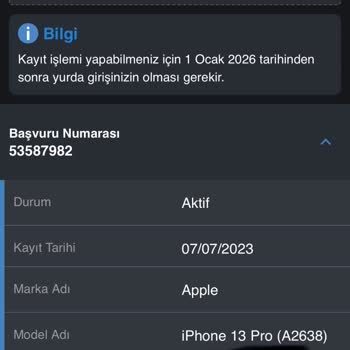 BTK Servis Yok Kayıt Var