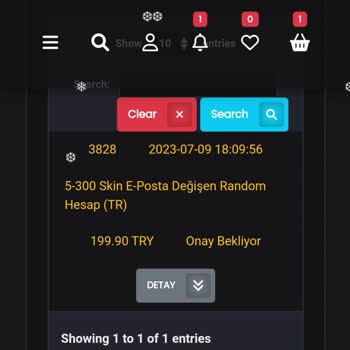 Ceptepin Random Hesap Aldım Şifre Gelmedi