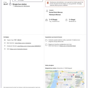 Kamil Koç Flixbus İptal Edilen Otobüs Ücreti İadesi