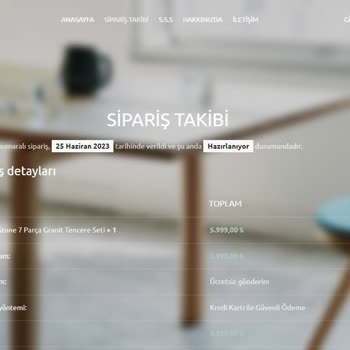 Home İstanbul Adlı Firma Aldığımız Ürünü Yollamıyor