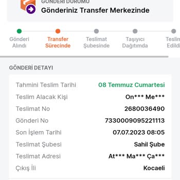 Trendyol Express'de Kargom Rehin Kaldı