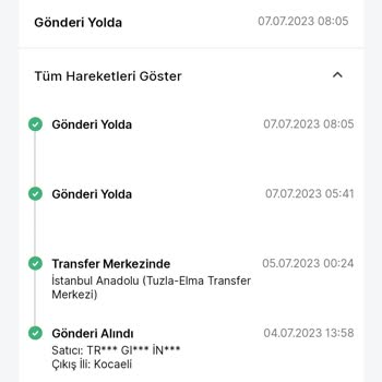 Trendyol Express'de Kargom Rehin Kaldı
