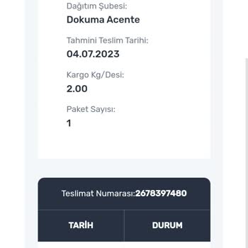 Sürat Kargo Ürün Teslim Edilmiyor!