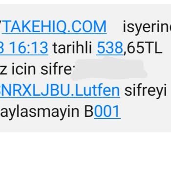 Takehiq.com Verdiğim Siparişler Hakkında Bir Bilgi Yok Ve Hesabımdan Para Çekildi.