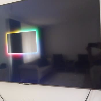 TCL Televizyon TCL 75c735 Televizyonunda Oluşan Siyah Çizgi