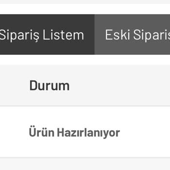 Home Sweet Home İnternet Sitesinden Verdiğimiz Sipariş Göndermeme