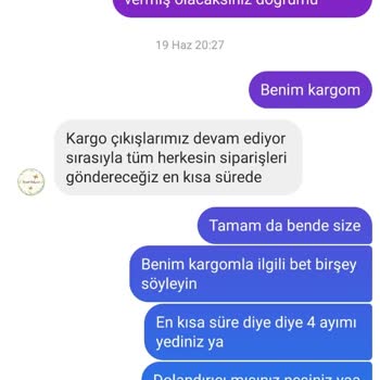 BabyNest Kargo Çıkışı Olmaması