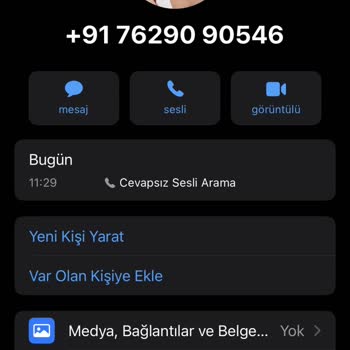 WhatsApp Yurt Dışı Numarası İle WhatsApp'tan Aranma